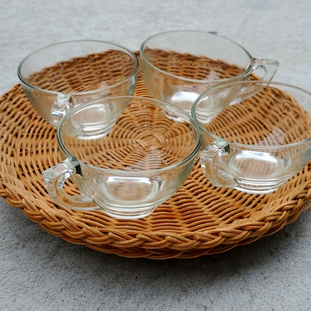 Four vintage Tea cups.